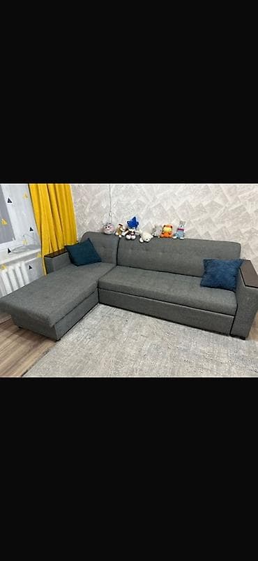 сту: Угловой диван, C подушками — 3