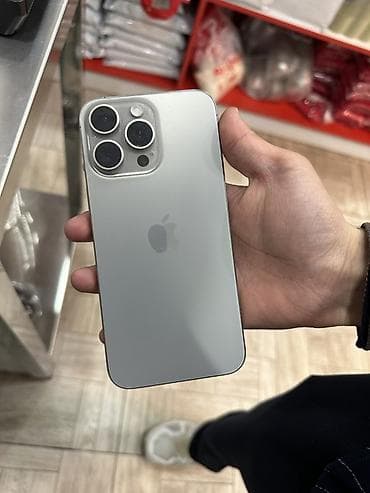 e96a hoco: IPhone 15 Pro Max, 256 ГБ, White Titanium, 83 % — 7