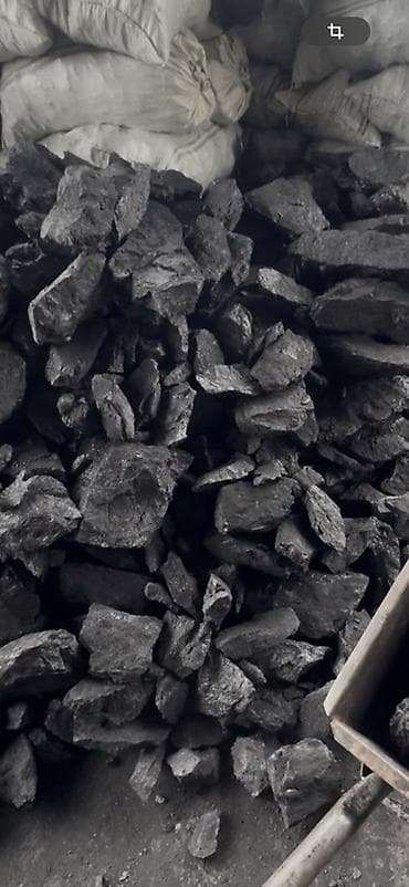 угли кислота: Древесный уголь в мешках - Фракция: крупная и средняя, ровные плотные — 3