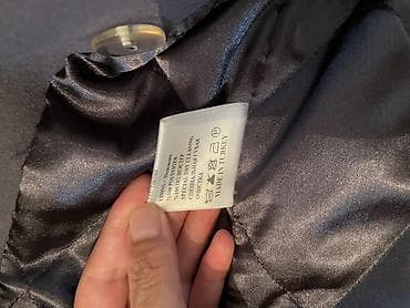 шуба женский: Двубортное женское пальто с меховым воротником Jiarci. Особенности: - — 3