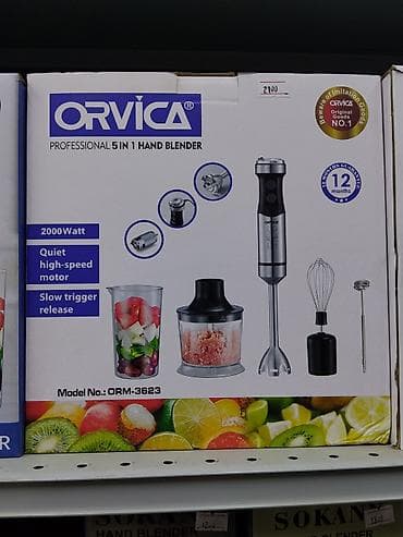 ploika pro: Погружной блендер ORVICA Professional 5 in 1, модель ORM-3623 — 1