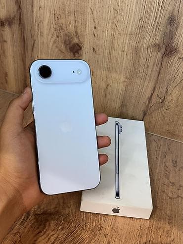 iphone 17 air цена ош: IPhone Air, Б/у, 256 ГБ, Наушники, Зарядное устройство, Защитное стекло, В рассрочку, 97 % — 4