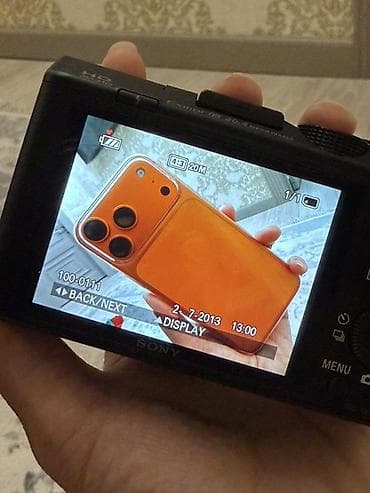 кичинекей камера: Фотоаппарат Sony Cyber‑shot DSC‑HX50 - Матрица 20,4 МП Exmor R CMOS — 5