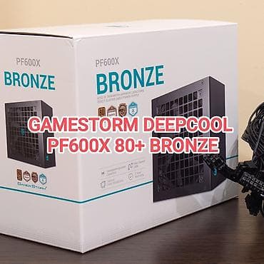Компьютеры, ноутбуки и планшеты: Блок питания, Новый, DeepCool, 600 Вт, Bronze, 600 Вт — 1