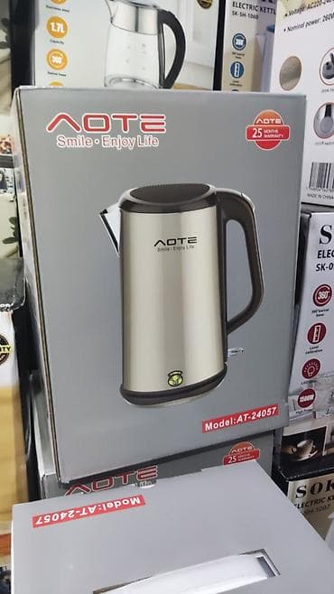 amazon oasis: Электрический чайник AOTE AT-24057 - Корпус из нержавеющей стали - — 1