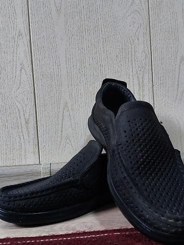 тапочки войлочные: Лоферы, 40, Ecco, Б/у, цвет - Черный, Самовывоз — 2