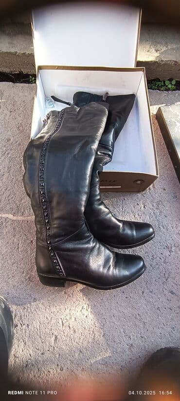 обувь для охоты: Натуральная кожа,натуральный мех,состояние отличное — 6