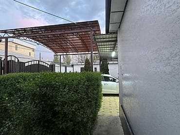 тынчтык ж м: Дом с благоустроенным двором и навесом для авто. - Одноэтажный дом с — 10