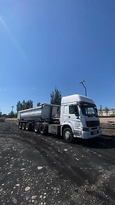 Прицеп, Howo, Самосвал, от 12 т, Б/у
