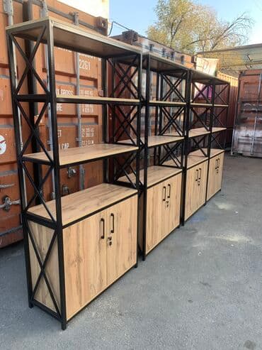 продаю полки для магазина: Стеллаж. Стеллаж любой размер и фасон на заказ изготовим быстро — 27