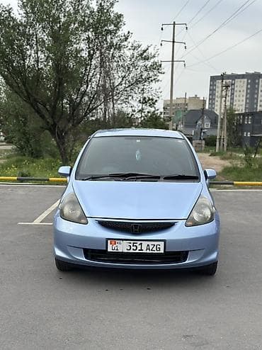 синяя geely: Honda Fit: 2002 г., 1.3 л, Автомат, Бензин, Хэтчбэк — 3