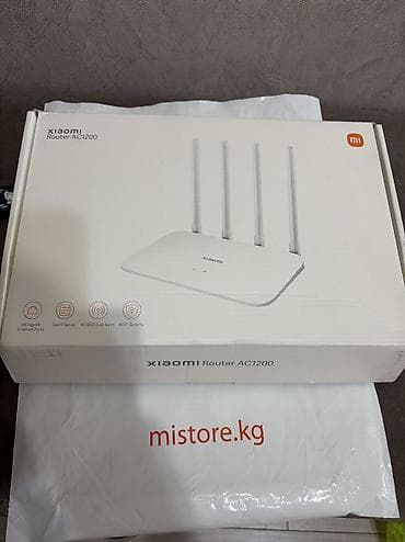 ps3 internet: Продаю б/у Xiaomi router AC 1200. 
Цена 1200 сом — 1