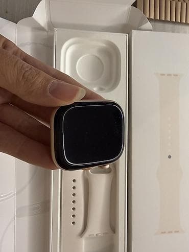 bew e34: Продаю Apple Watch Series 10, цвет Starlight (слоновая кость/шампань) — 3
