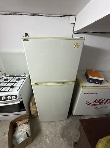 тандыр печ: Холодильник LG, Б/у, Side-By-Side (двухдверный), Total no frost, 80 * 200 * 50 — 10