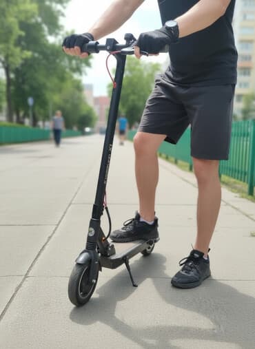 велосипед с широкими колёсами: Электросамокат, Kugoo, Без рассрочки, Б/у, Самовывоз — 1