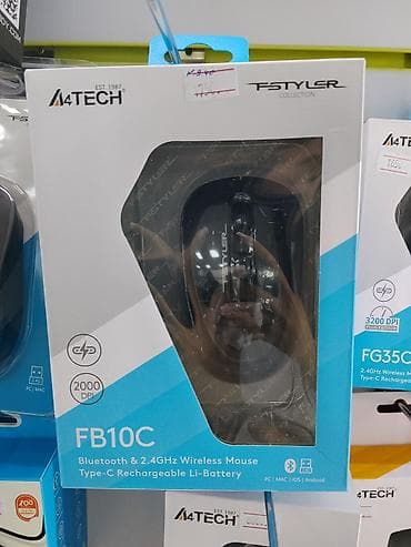 tab s 8: A4Tech FStyler FB10C — беспроводная мышь с двумя режимами подключения — 1