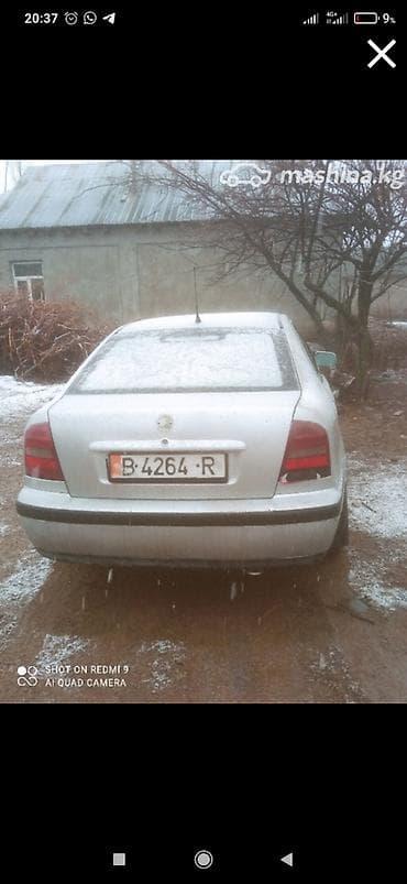 е 36: Skoda Octavia: 1998 г., 1.6 л, Ручные, Бензин, Седан — 1