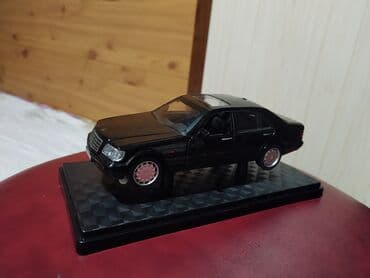 велик на титановых дисках: Коллекционная масштабная модель машинки Mercedes-Benz W140 станет — 4