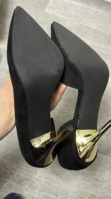 t: Туфли-лодочки TACCARDI - Цвет: черный - Материал верха: велюр/замша — 4