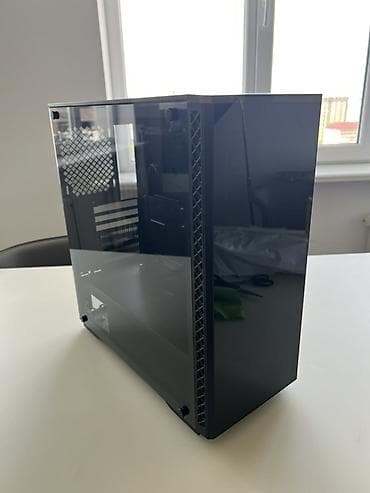Стол компьютерлери жана комлектөөчүлөр: ПК корпусу, Колдонулган, DeepCool, ATX, түсү - Кара — 1