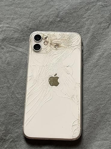 ıphone 11: IPhone 11, Б/у, 128 ГБ, Белый, 100 % — 6