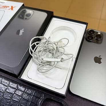 айфон13: IPhone 13 Pro Max, Б/у, 256 ГБ, Space Gray, Коробка, Наушники, Чехол, 83 % — 3