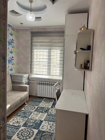 квартира 105 серии: 3 комнаты, 62 м², Аламедин-1 мкр 105 серия, 5 этаж, Евроремонт — 9