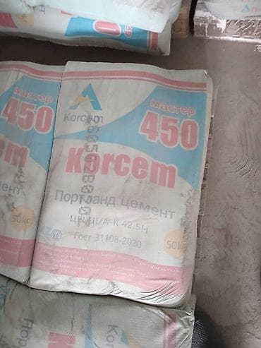 Korcem цемент, M-450, 50 кг/м³