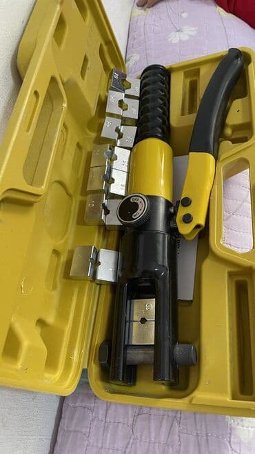 Компрессорлор: Пресс гидравлический ручной для кабельных наконечников, гильз, клемм — 6