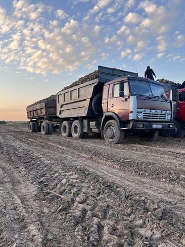 обучение вождению на фуре бишкек: КамАЗ самосвал, 6x4, бортовой кузов с наращенными бортами. Основные — 9