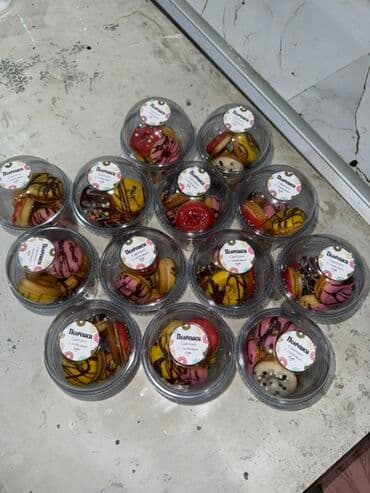 шоколад с фото: Домашние Мини‑пончики в удобной упаковке😍 - Ассорти мини‑пончиков с — 7