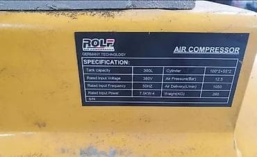 Инструменттер: Компрессор ROLF Air Compressor (Germany Technology) Тип: поршневой — 2
