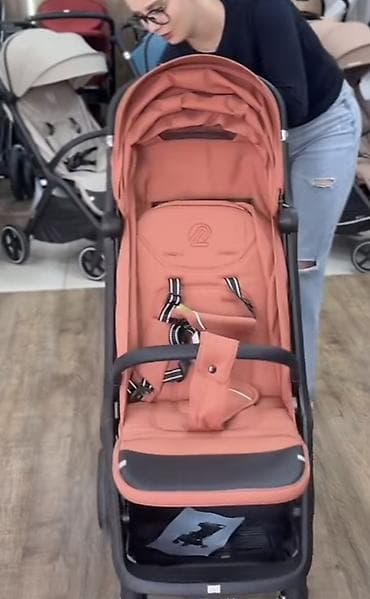 Коляскалар: Новая Прогулочная коляска в терракотовом цвете Новая - Просторное — 6
