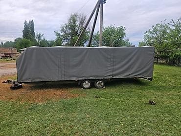 tyre master: Прицеп, Special trailer, Тентованный, 5 т, Б/у — 1