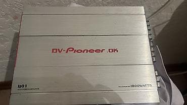 музыка на авто: Усилитель 1800 Вт, Каналов: 4 — 1