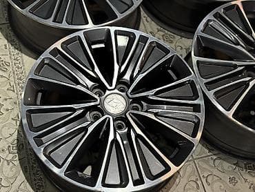 bridgeston: Литые Диски R 17 Hyundai, Комплект, отверстий - 5, Б/у — 7