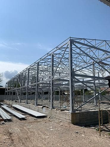 Строительство под ключ: Металлоконструкции каркасно-модульное строительство сэндвич панели — 1