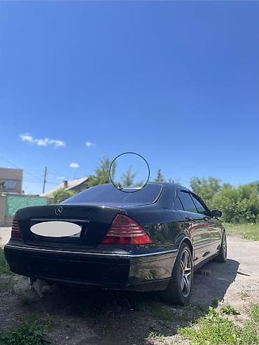 Унаа: Mercedes-Benz 220: 2002 г., 5 л, Автомат, Бензин, Седан — 4