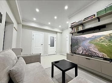 binar: 2 комнаты, 59 м², Асанбай мкр Элитка, 7 этаж, Евроремонт — 3