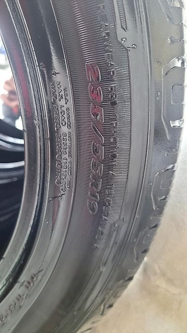 Шины: Шины 235 / 55 / R 19, Лето, Б/у, Комплект, Внедорожные (АТ/МТ), Корея, Hankook — 3