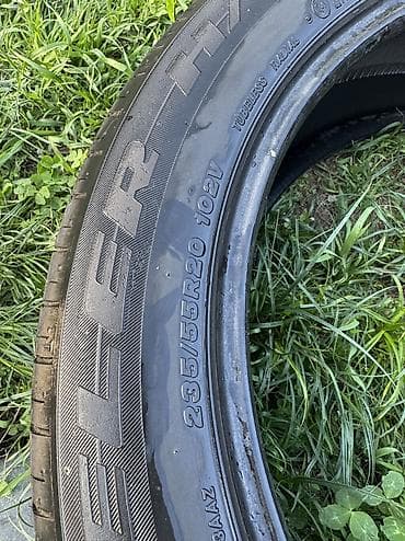 diski r20: Шины 235 / 55 / R 20, Лето, Б/у, Внедорожные (АТ/МТ), Япония, Bridgestone — 9