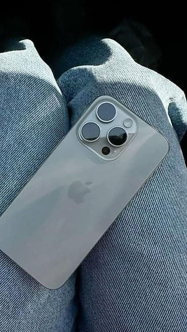 цена iphone в кыргызстане: IPhone 15 Pro Max, Б/у, 256 ГБ, Серебристый, 100 % — 1