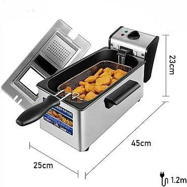 sandwich maker: Фритюрница Sonifer SF-1003 Фритюрница - аппарат для жарки во фритюре — 2
