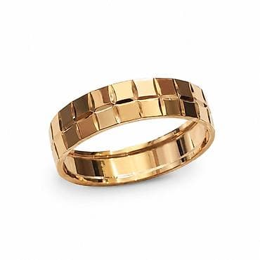 35969 Кольцо из красного золота 585 - Материал: красное золото 585 — 1