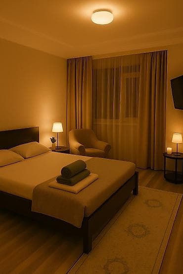 1 комната, Душевая кабина, Постельное белье, Кондиционер