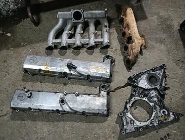 Кыймылдаткыч тетиктери жана чогултулган моторлор: Есть коллектора крышки головки, головка блок цилиндров с поршнями — 5