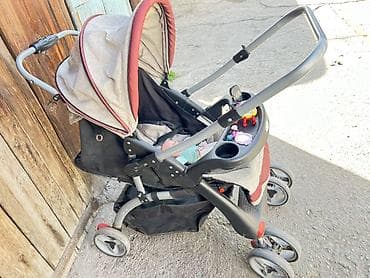 Детский транспорт: Прогулочная коляска с перекидной ручкой - Тип: прогулочная, 4 — 1