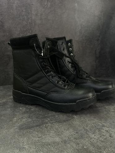 ботинки тактические: Тактические ботинки Combat S.W.A.T., черные, высокие - Модель: Combat — 3