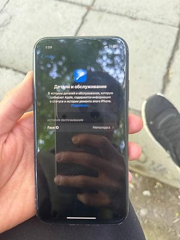 IPhone Xr, Б/у, 64 ГБ, Черный, Чехол, 84 %