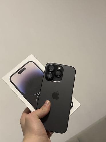 айфон за 0р: IPhone 14 Pro, Новый, 128 ГБ, Jet Black, Защитное стекло, Чехол, Коробка, 78 % — 7